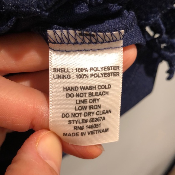 High Necked Crochet Dress - Picture 4 of 4